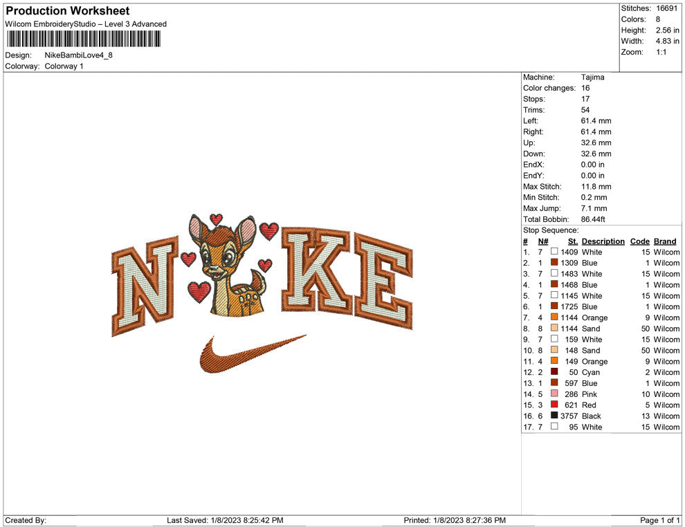 Nike Bambi Love