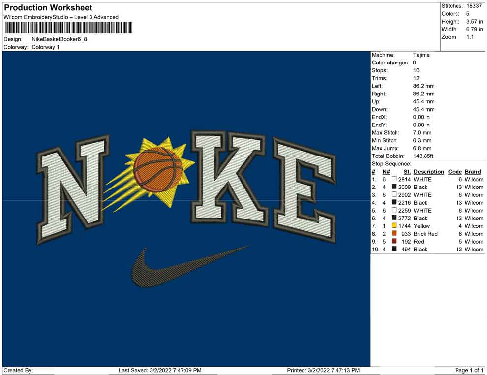 Nike Basketball booker