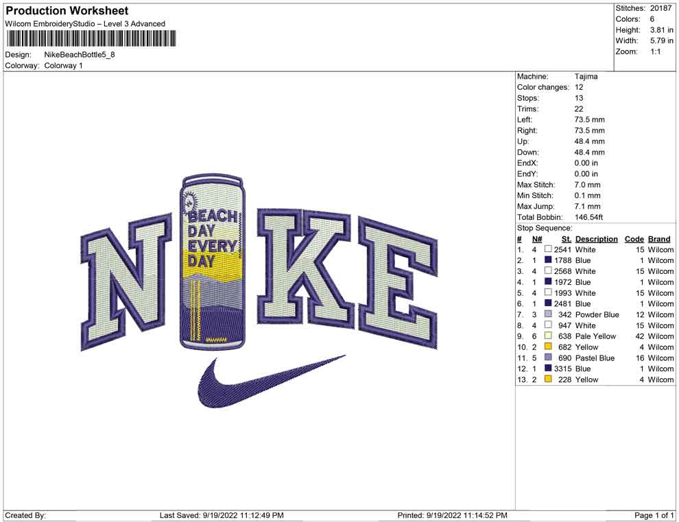 Nike Beach Bottle