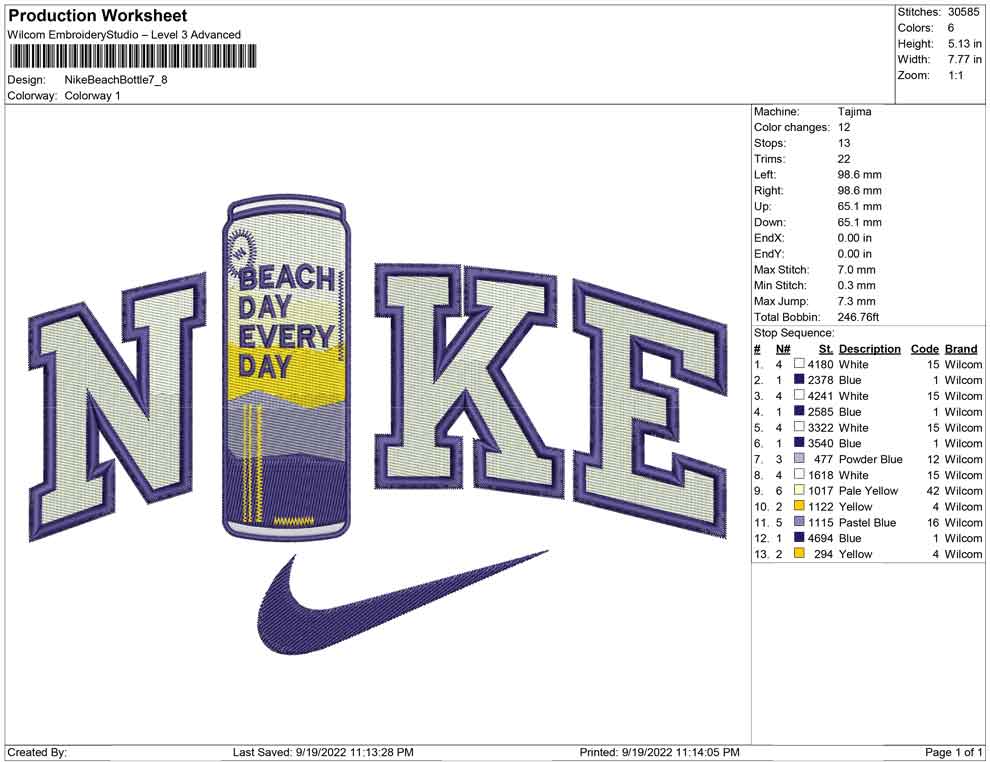 Nike Beach Bottle