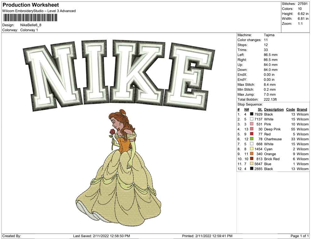 Nike Belle