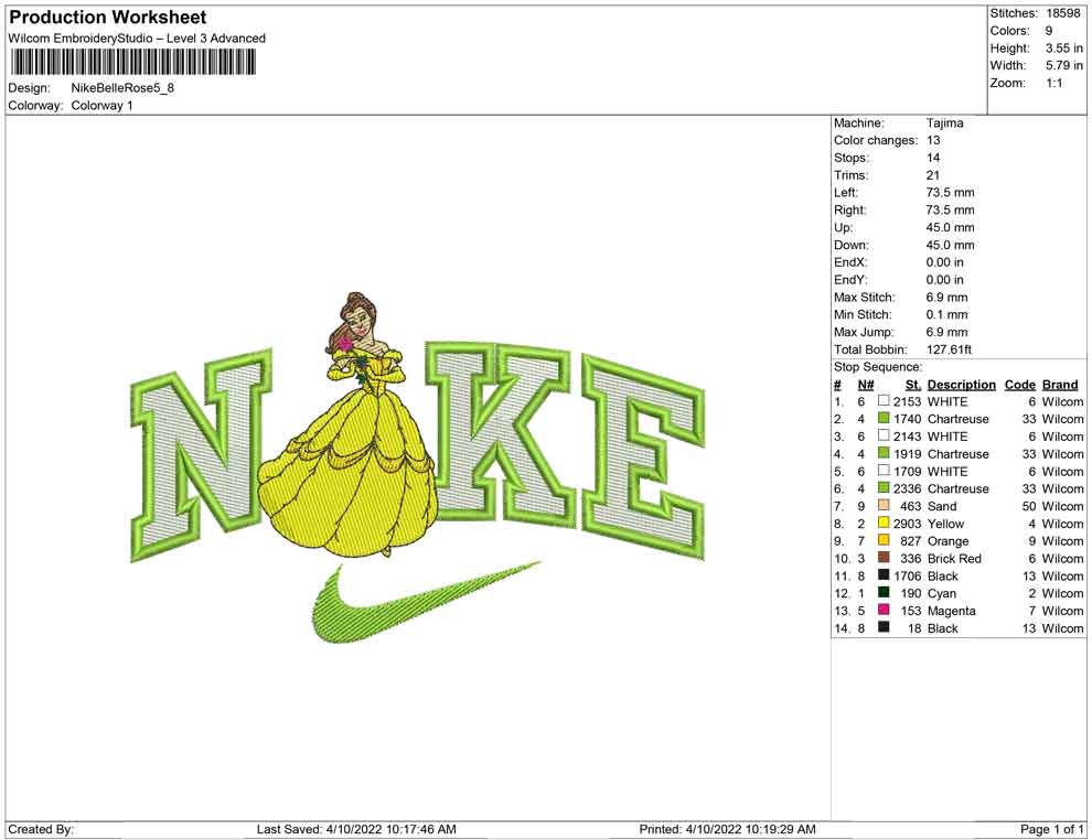 Nike Belle Rose