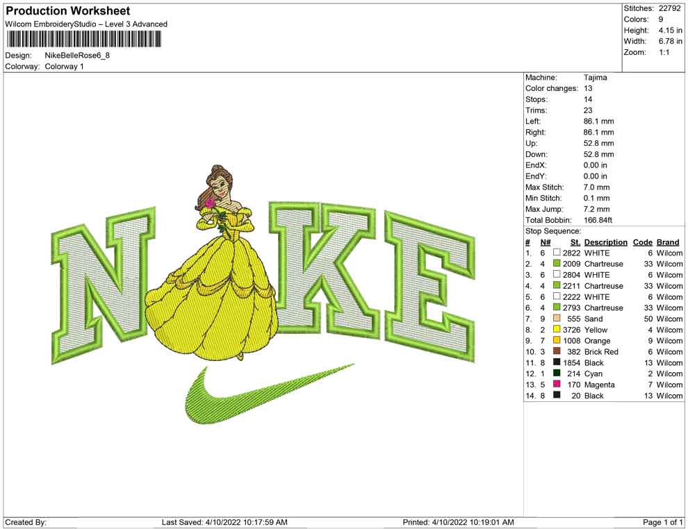 Nike Belle Rose
