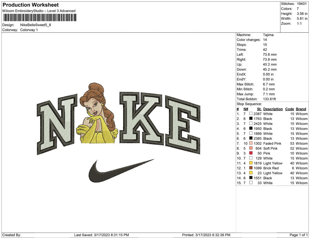 Nike Belle Sweet