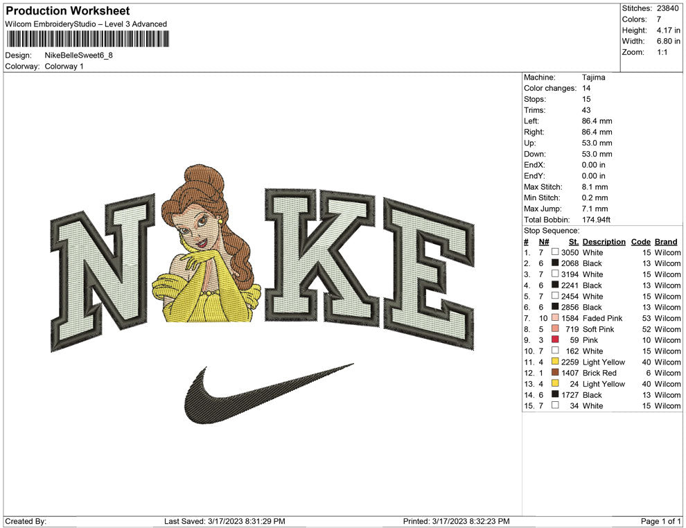 Nike Belle Sweet