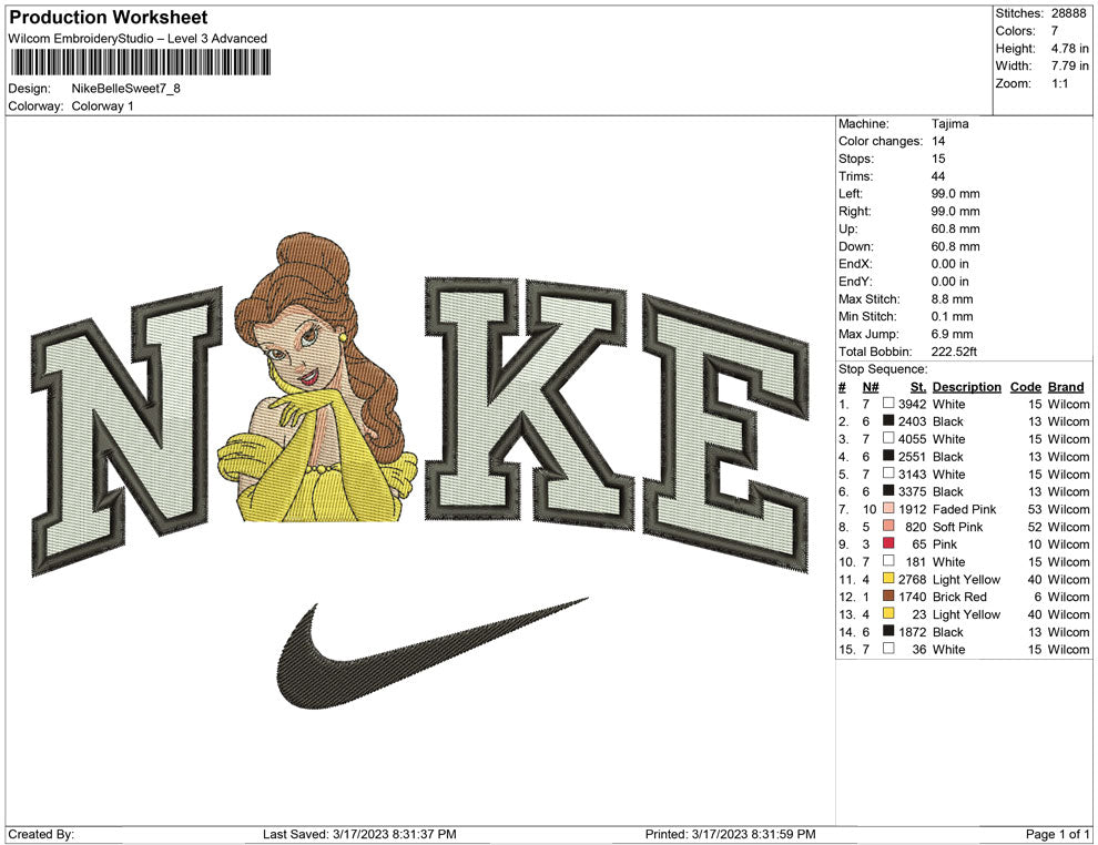Nike Belle Sweet