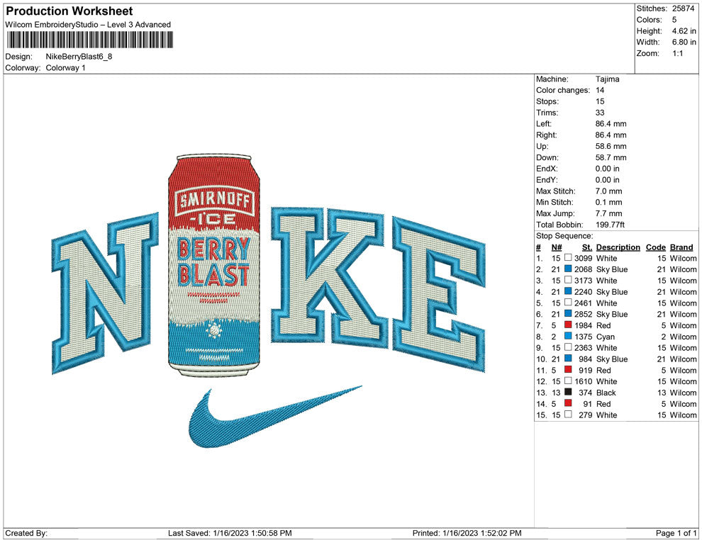 Nike Berry Blast