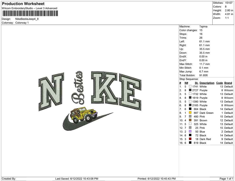 Nike Bestie Jeep
