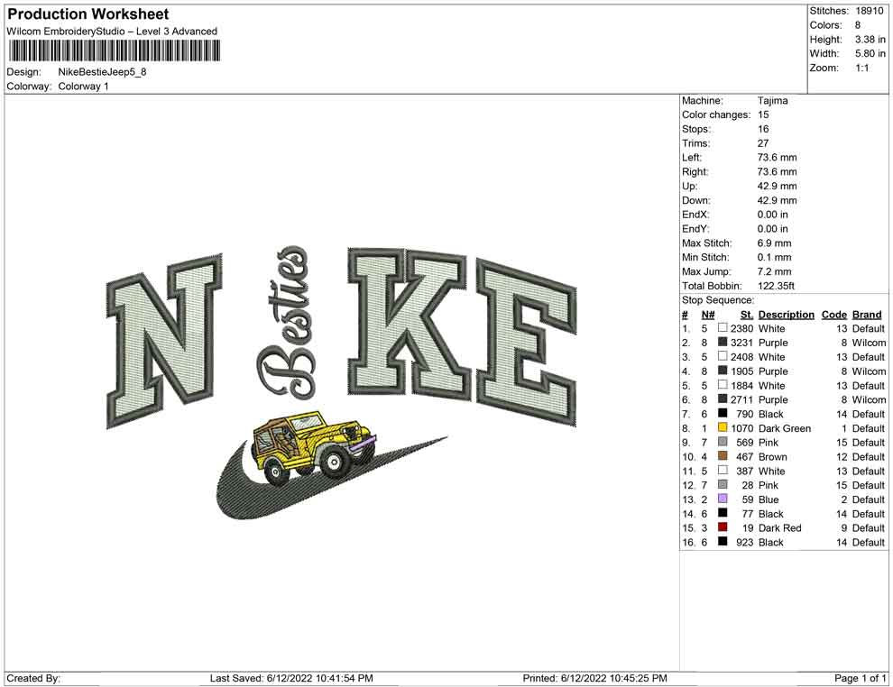Nike Bestie Jeep