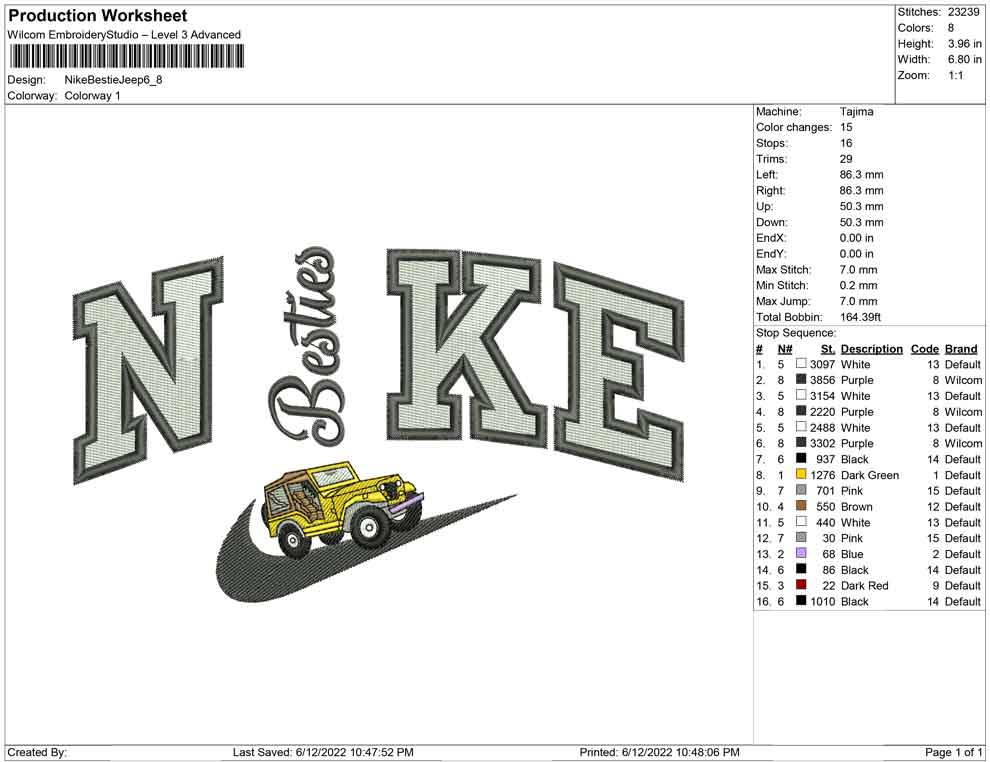 Nike Bestie Jeep