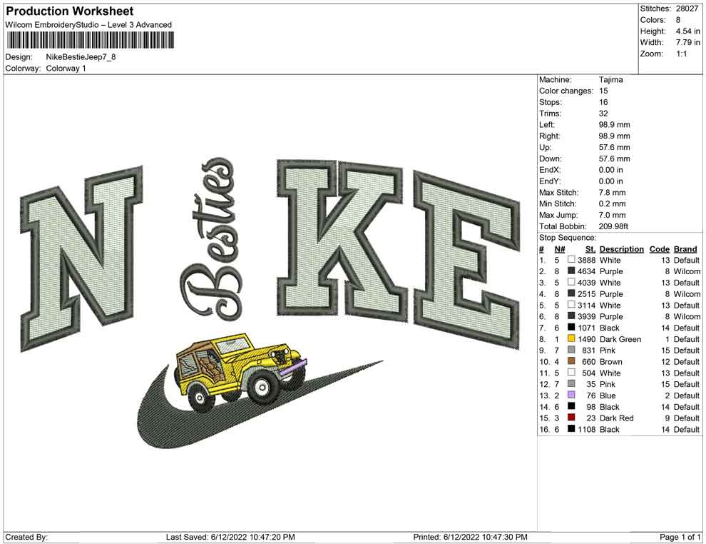 Nike Bestie Jeep