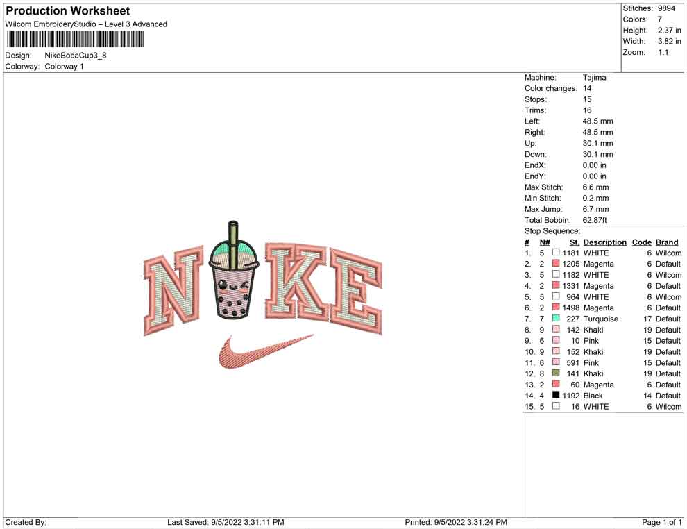 Nike Boba Cup