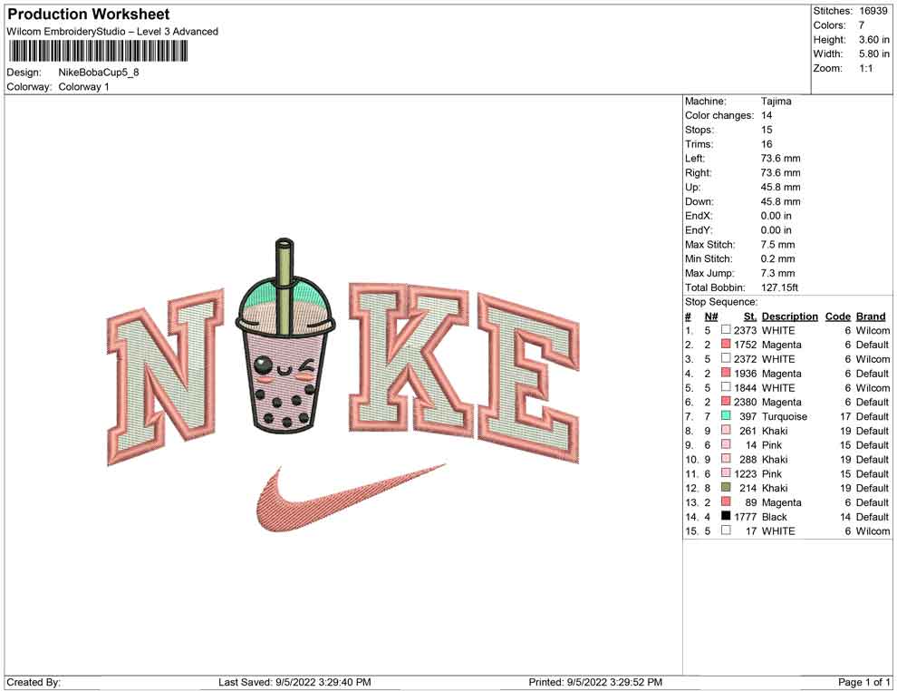 Nike Boba Cup