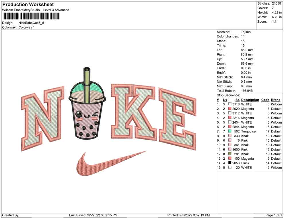 Nike Boba Cup