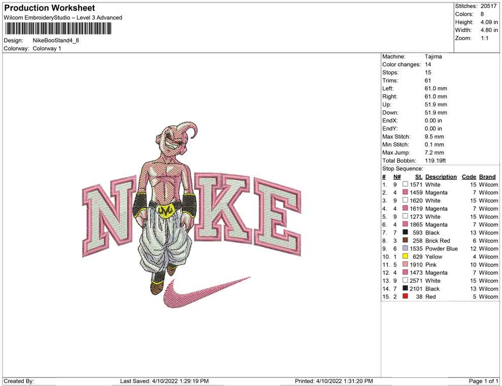 Nike Boo Stand