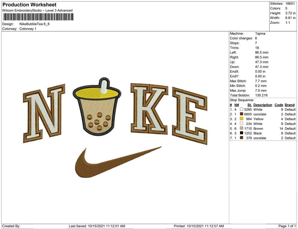 Nike Bubble Tea
