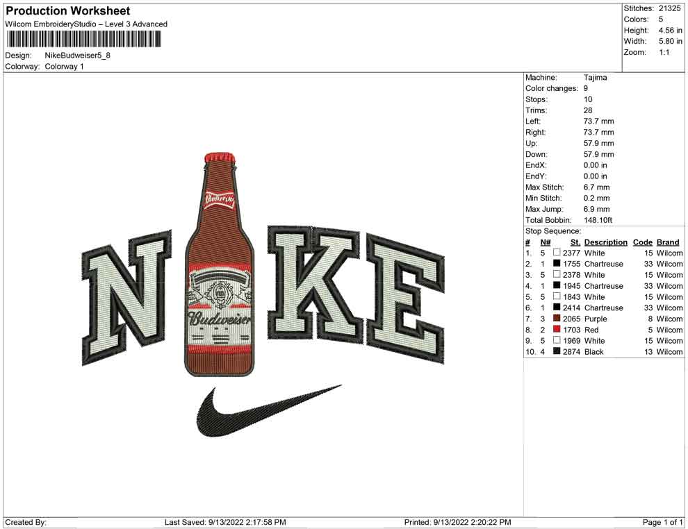 Nike Budweiser