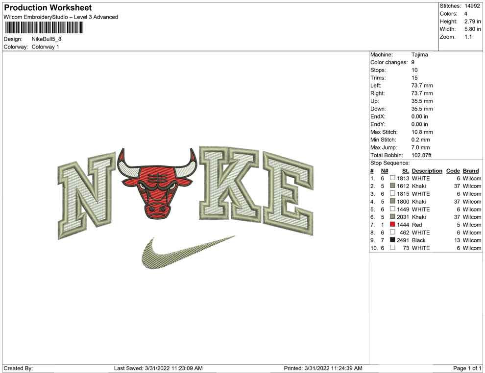 Nike Bull