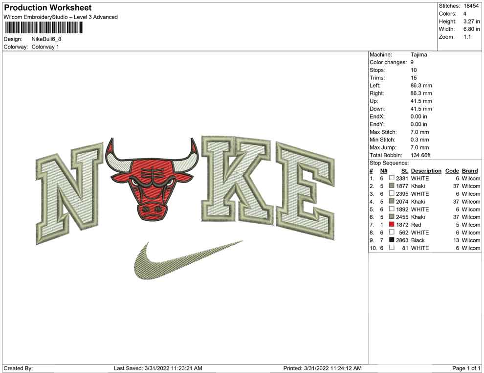 Nike Bull