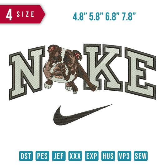 Nike Bull Dog angry