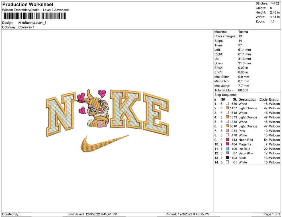 Nike Bunny love