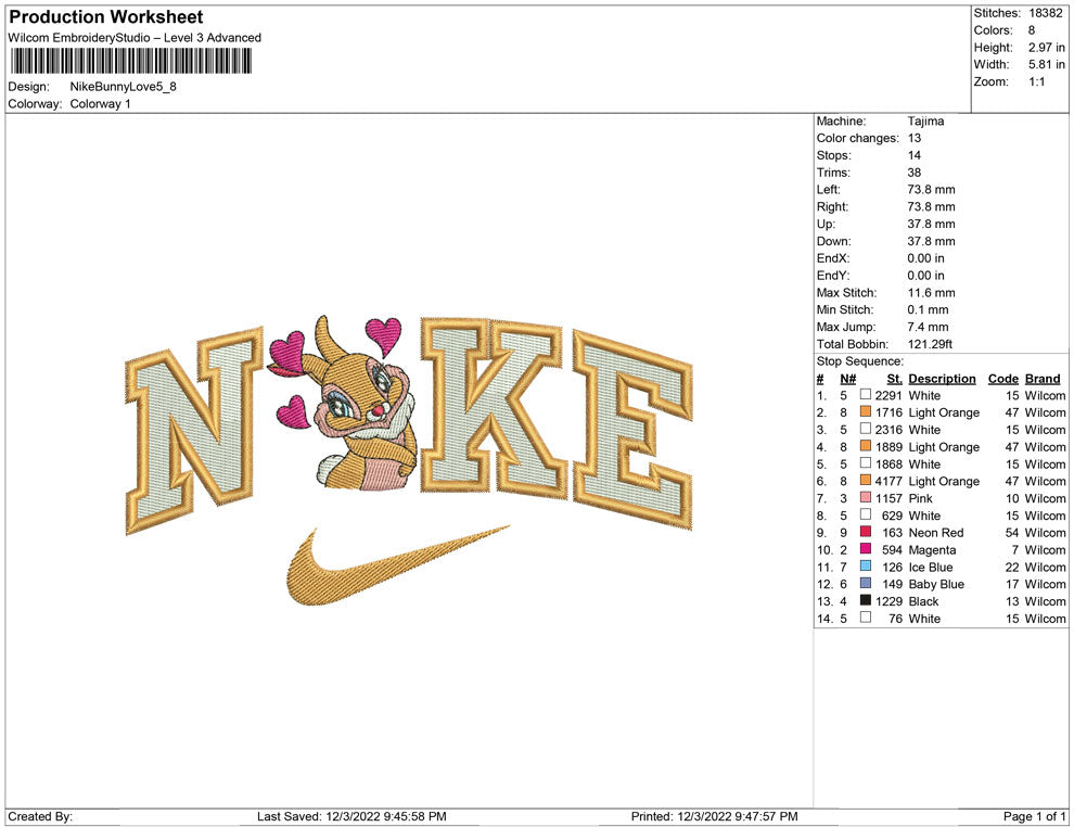Nike Bunny love