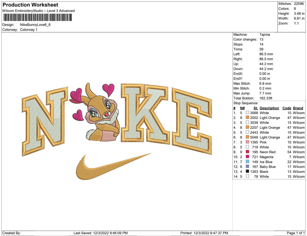 Nike Bunny love