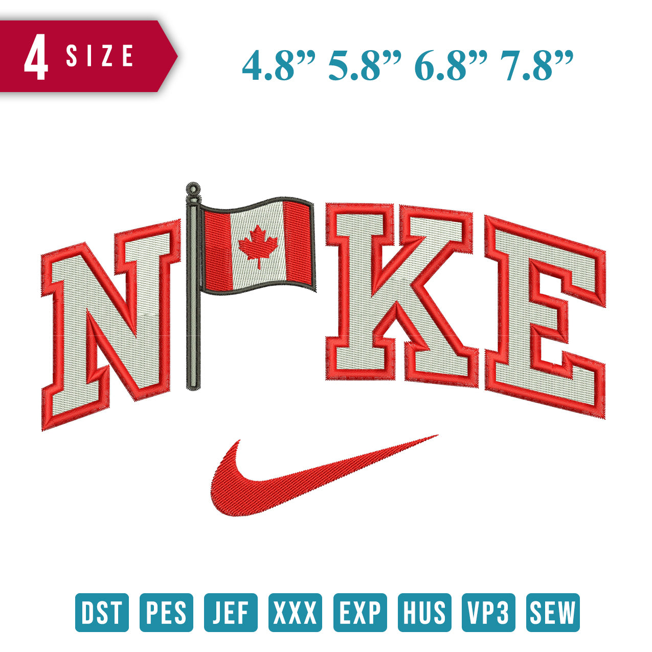 Nike Canada Flags