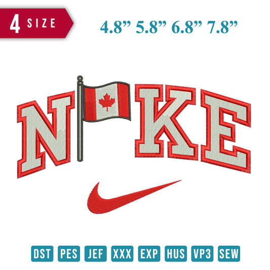 Nike Canada Flags