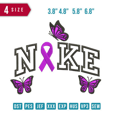 Nike Cancer Butterflies