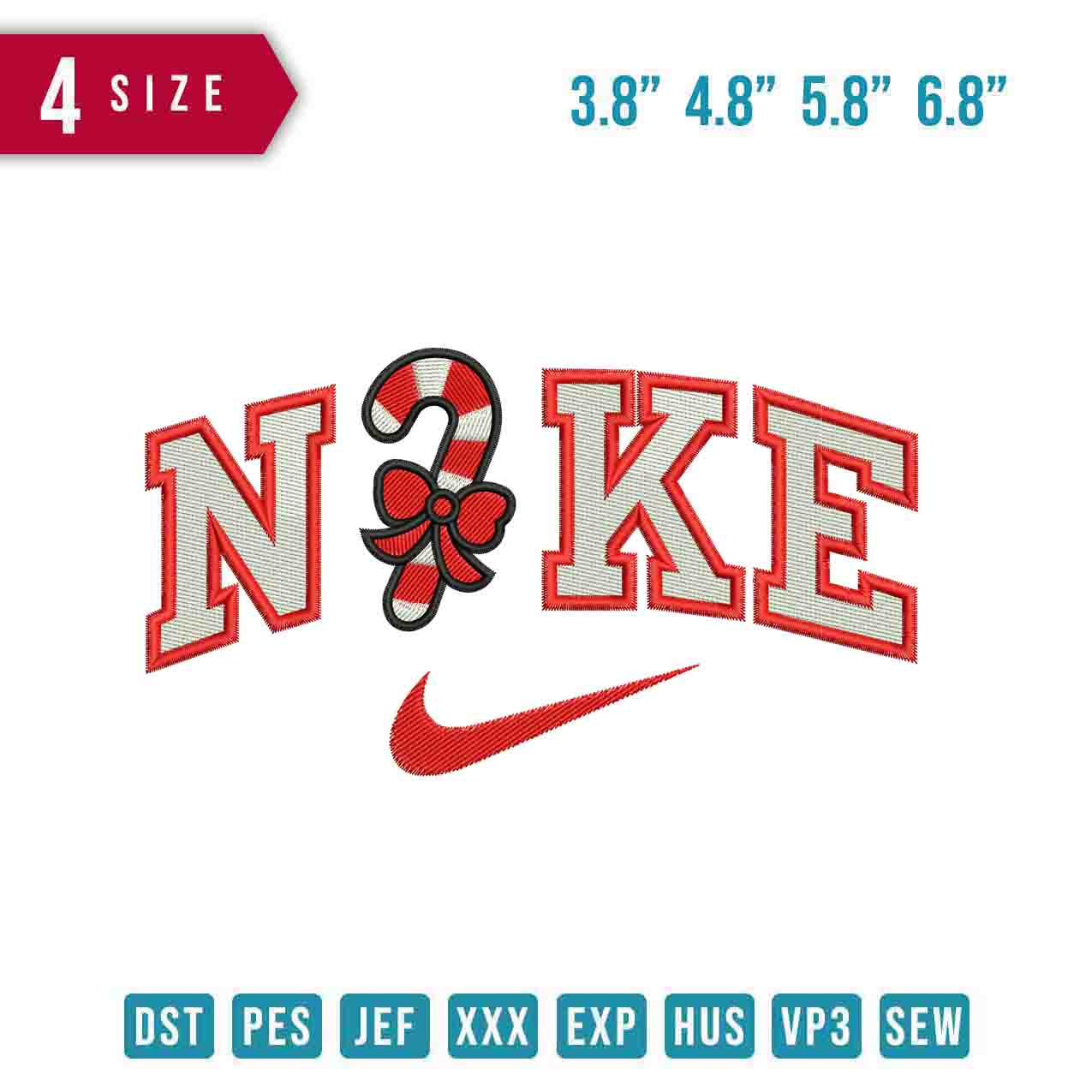 Nike Candy cane Embrobuy