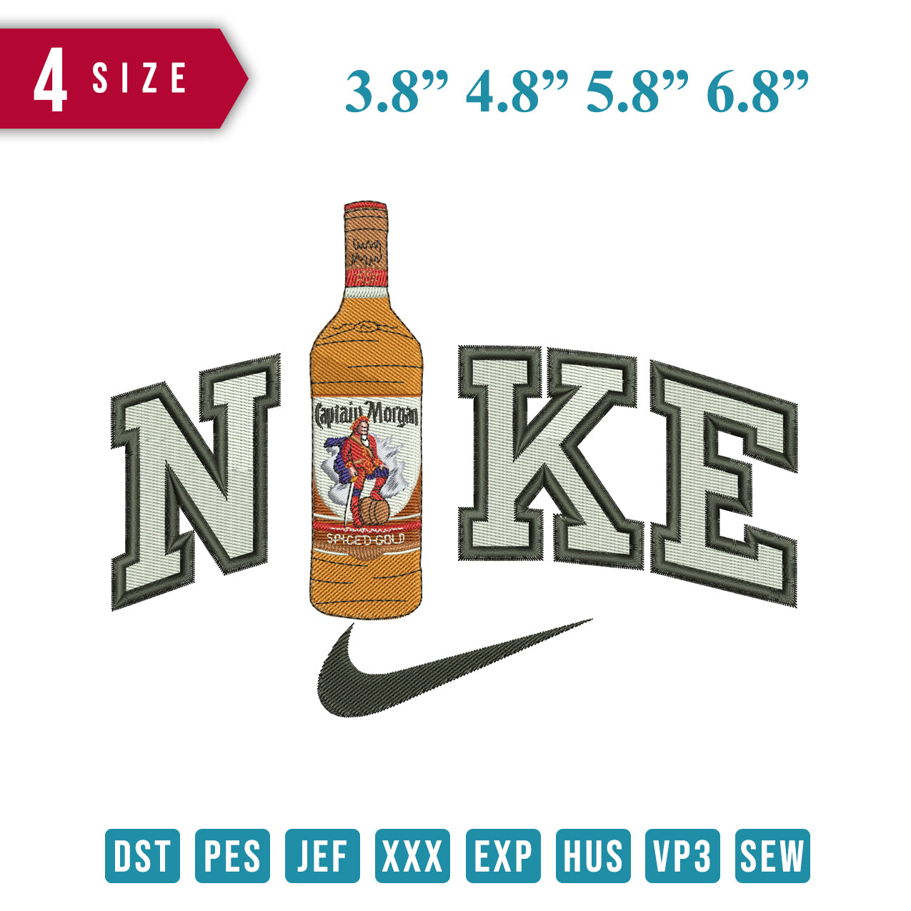 Nike Captain Morgan Bottle