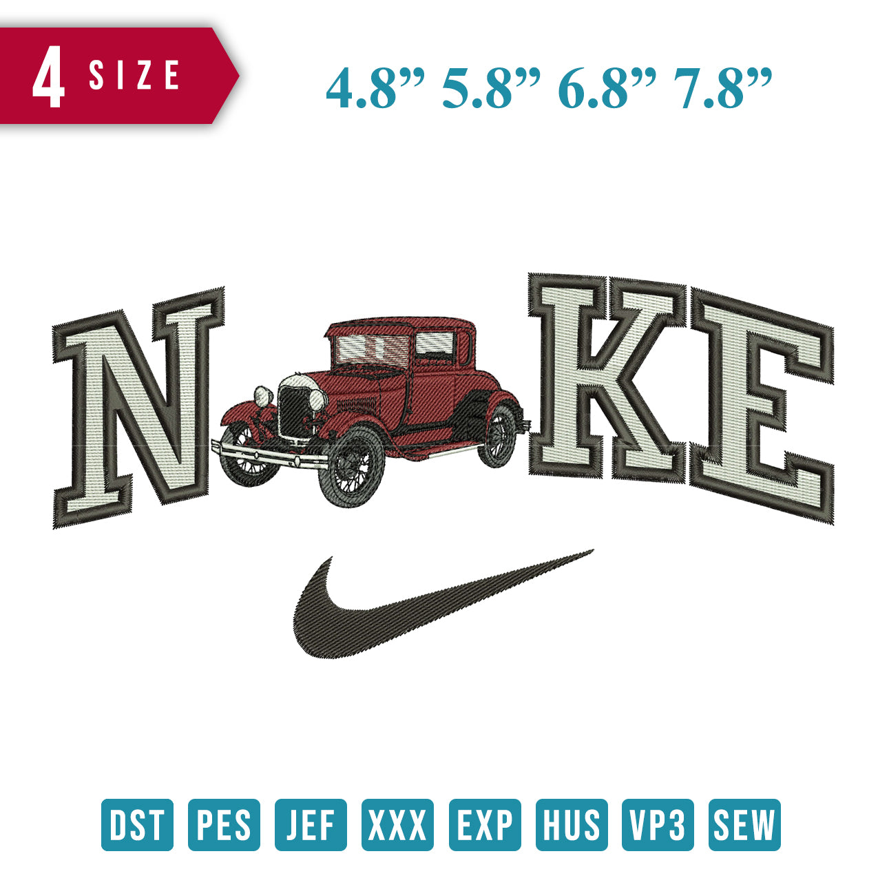 Nike Car Burgundy