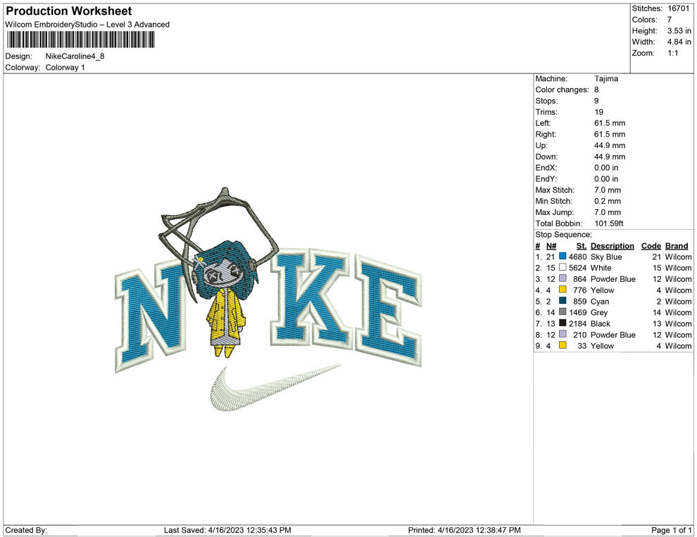 Nike Caroline