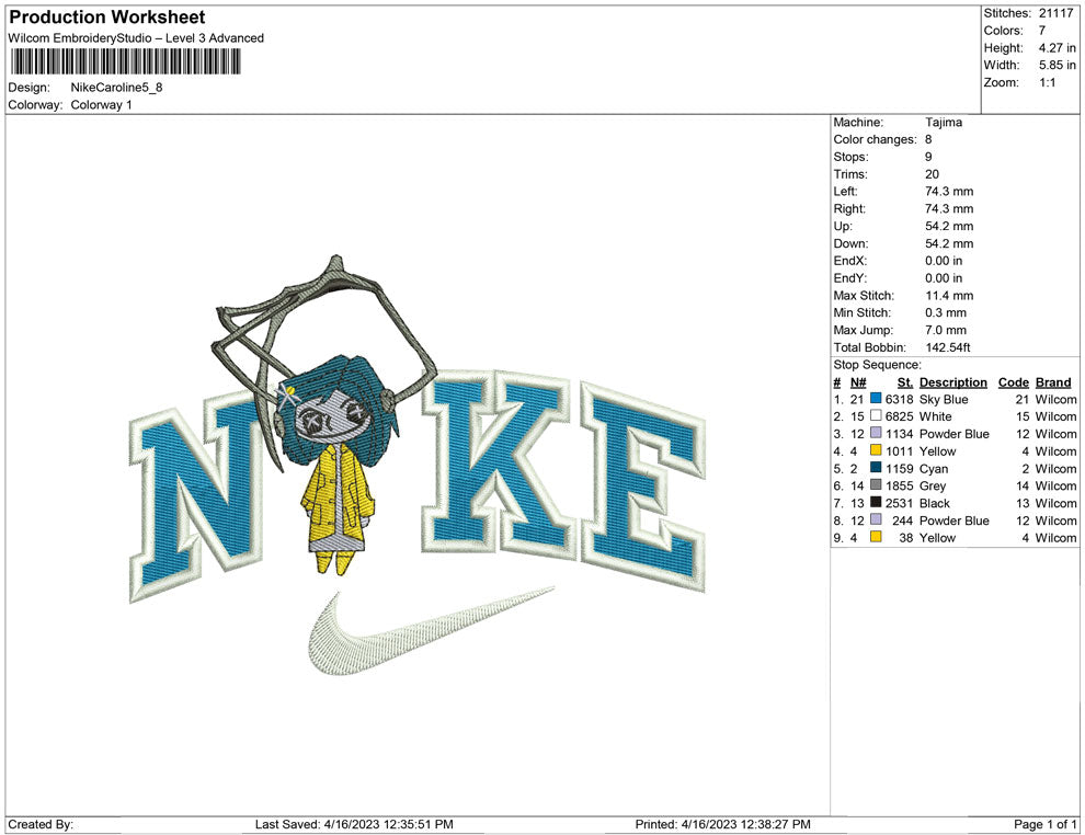 Nike Caroline