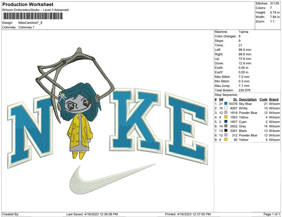 Nike Caroline