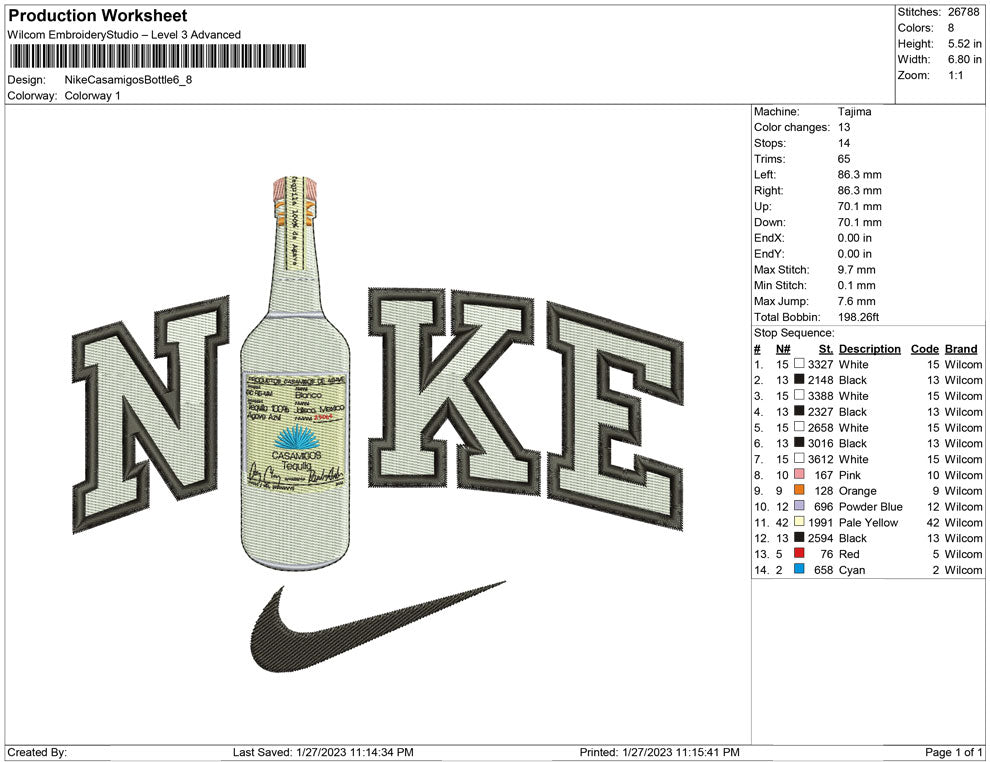 Nike Casamigos Bottle