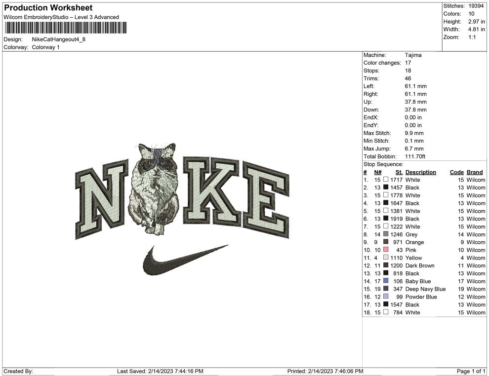 Nike Cat hang out