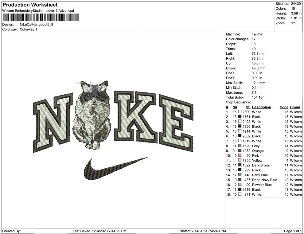Nike Cat hang out