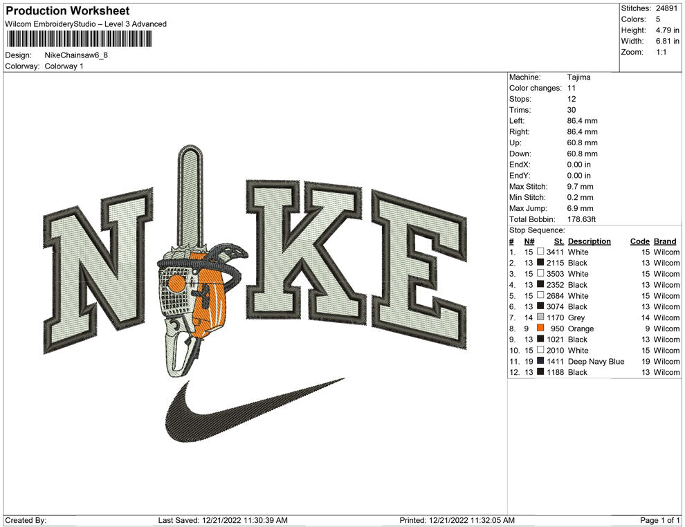 Nike Chainsaw