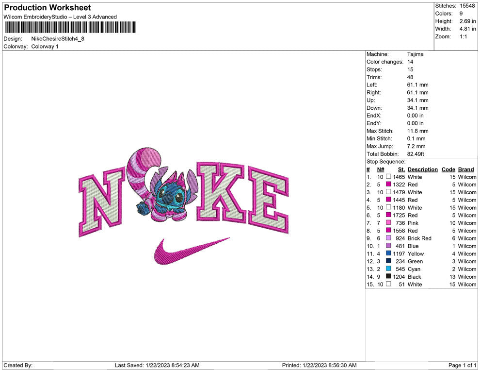 Nike Chesire Stitch