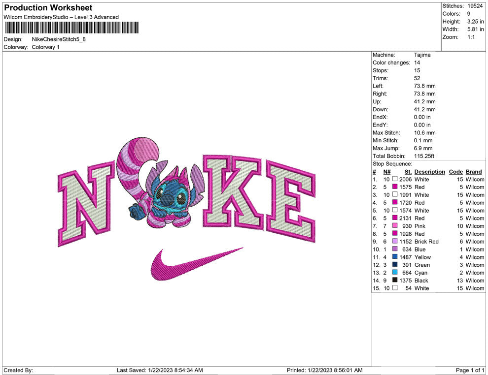 Nike Chesire Stitch