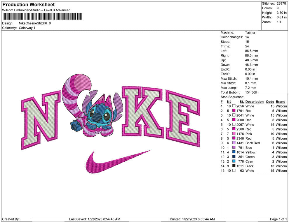 Nike Chesire Stitch