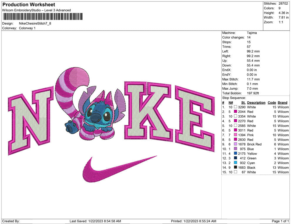 Nike Chesire Stitch