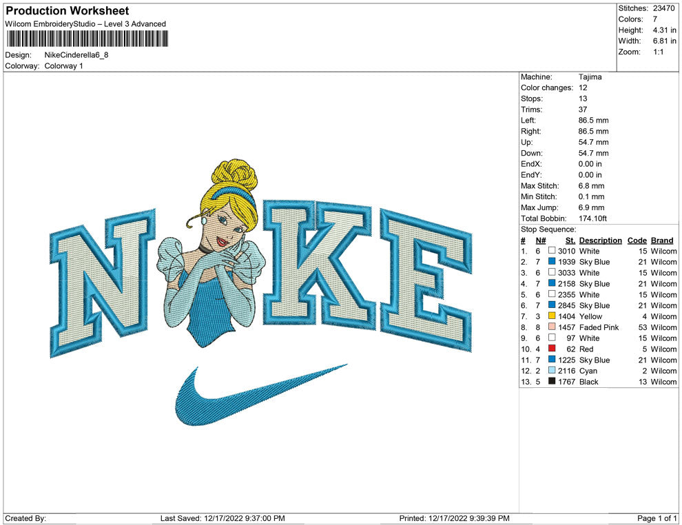 Nike Cinderella