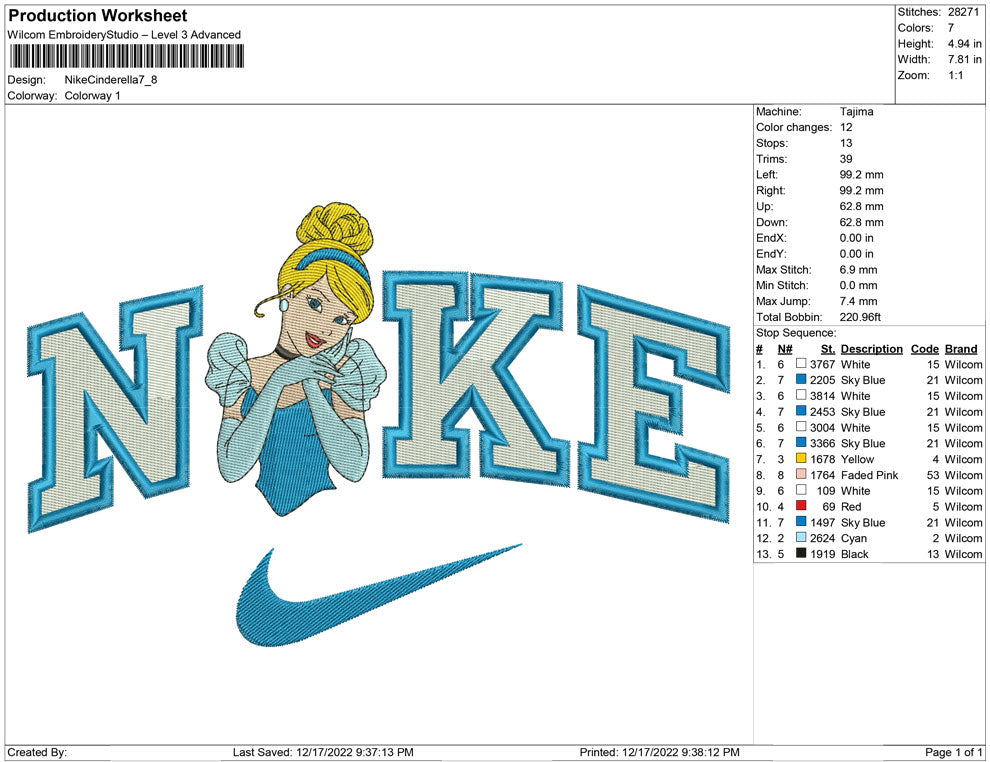 Nike Cinderella