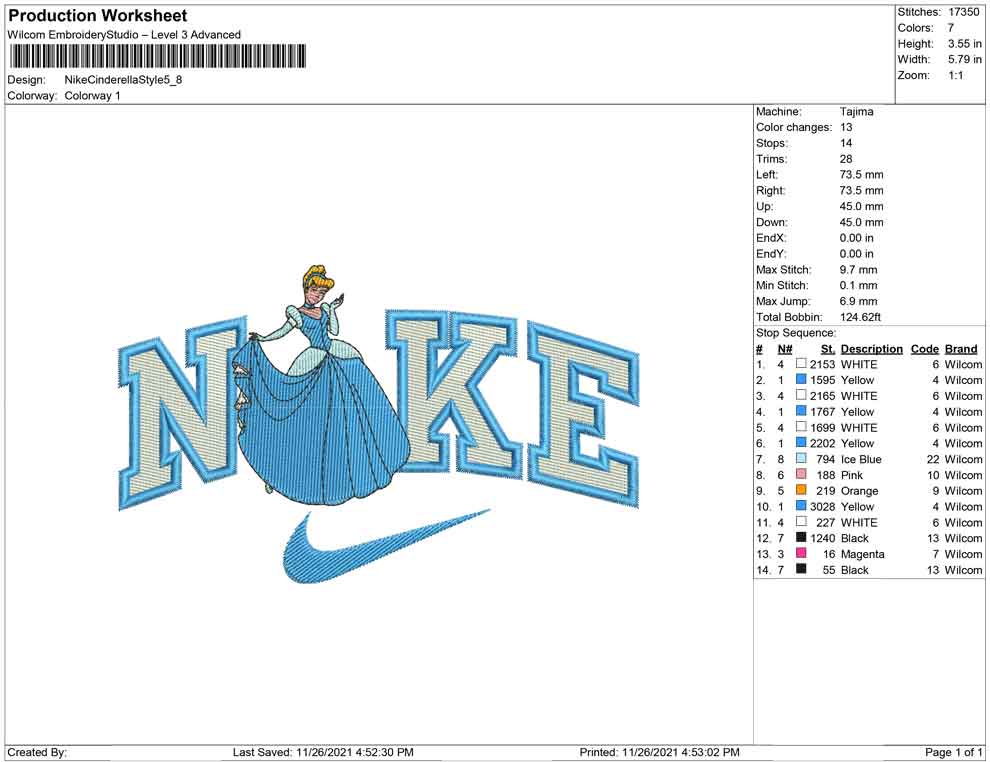 Nike Cinderella