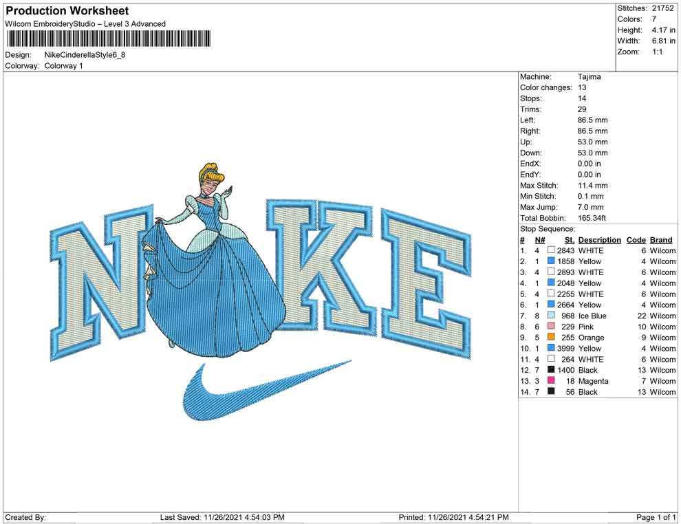 Nike Cinderella
