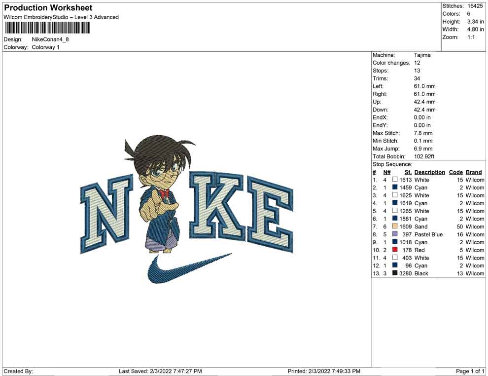 Nike Detective Conan