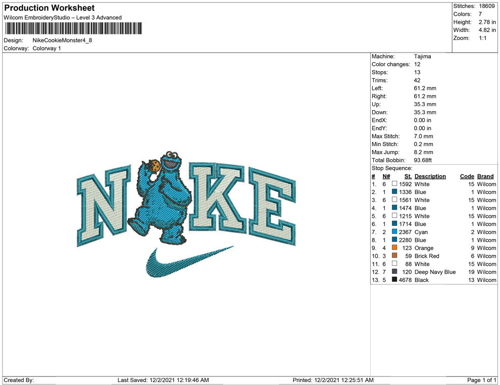 Nike Cookie Monster